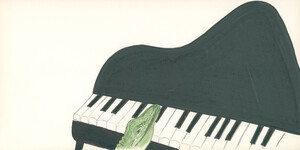 Krokodil Klavier