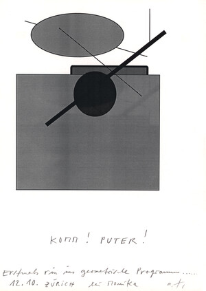 komm!puter! erstmals rin ins geometrische programm.... (12.10.88)